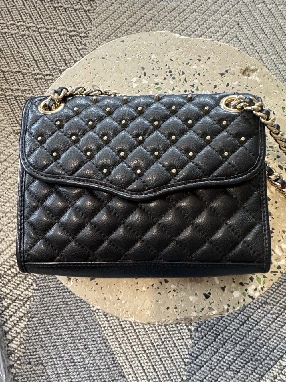 🖤 Rebecca Minkoff — Quilted Affair Mini with Studs 🖤